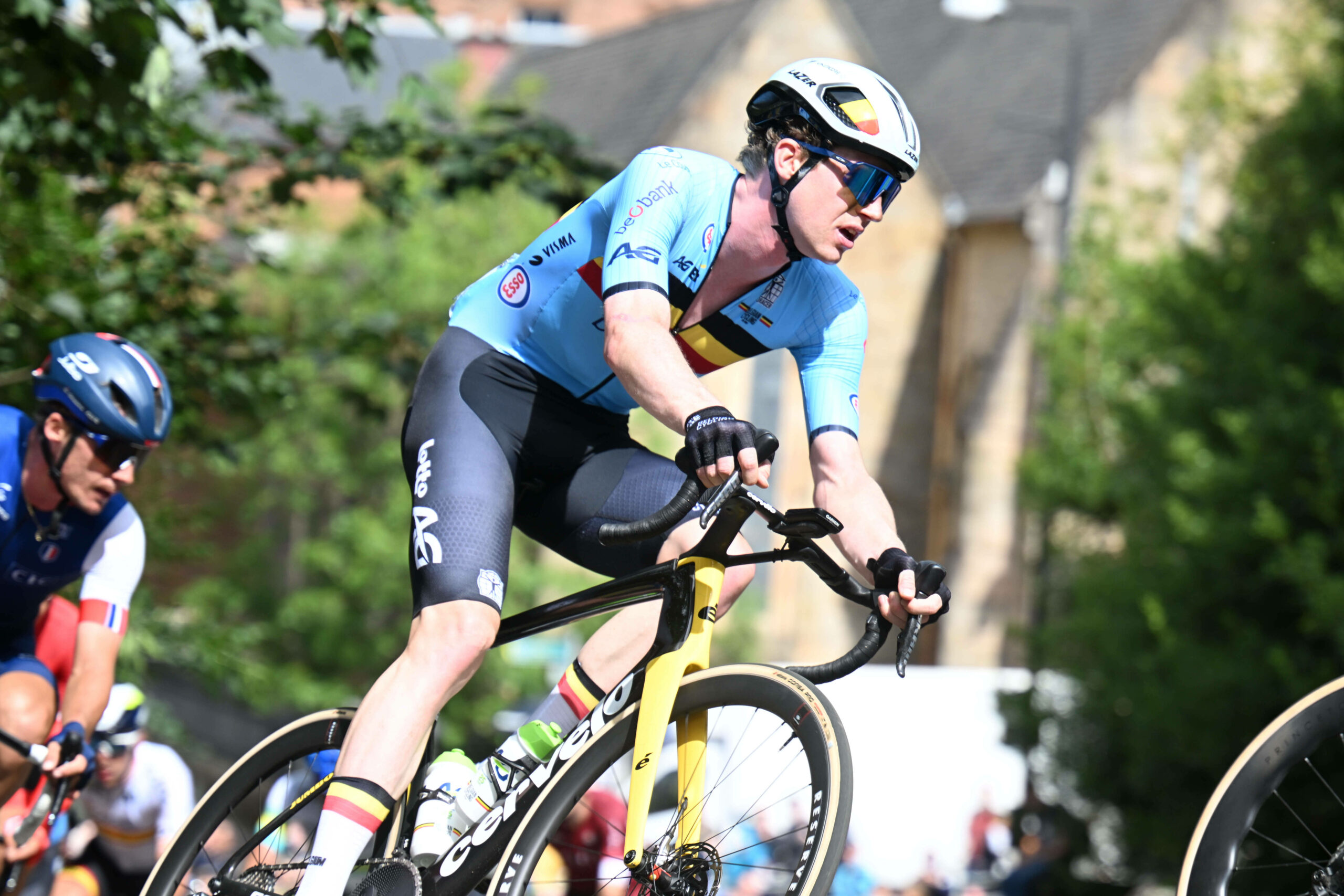 Nathan Van Hooydonck auf dem Rennrad