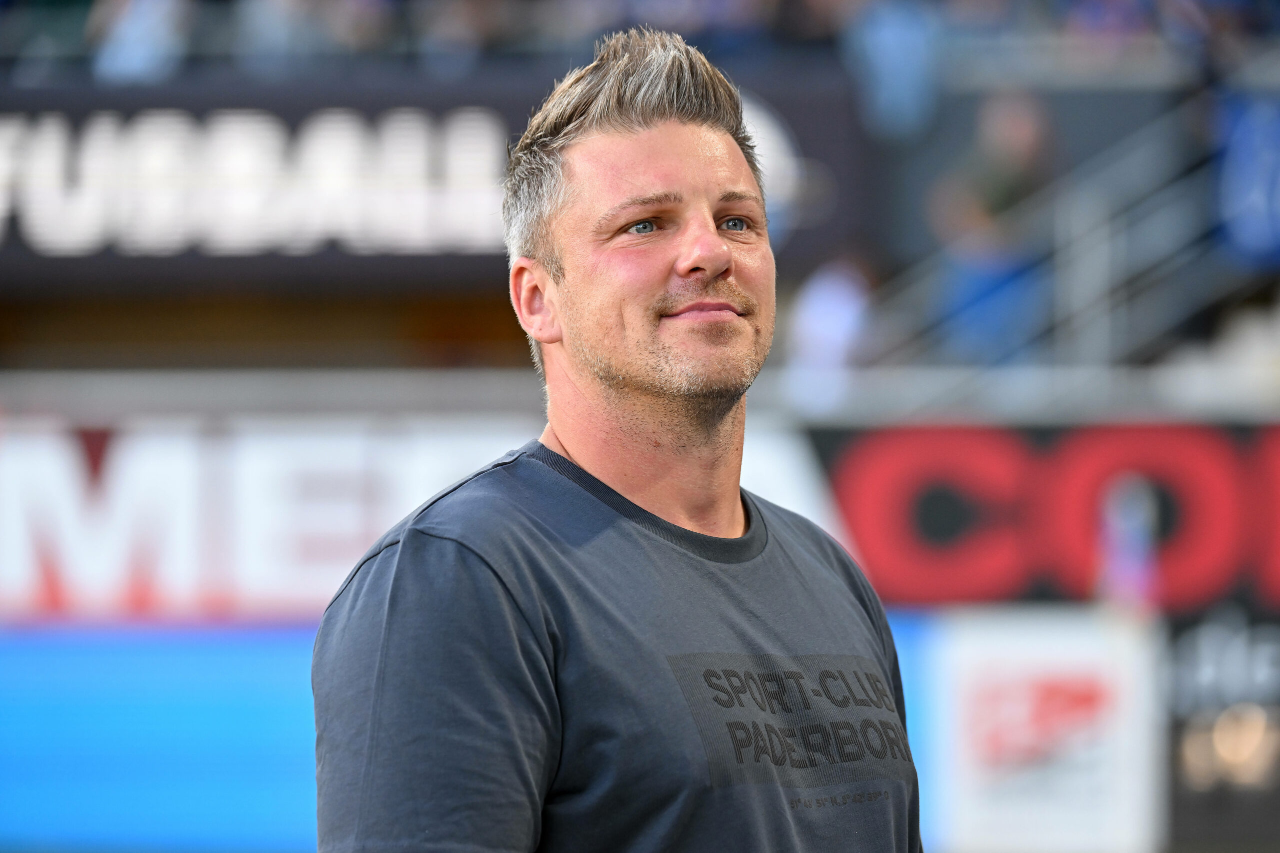 Lukas Kwasniok beim Spiel gegen den 1.FC Kaiserslautern
