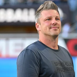 Lukas Kwasniok beim Spiel gegen den 1.FC Kaiserslautern