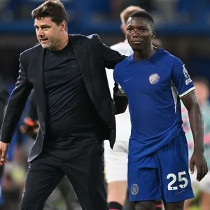 Chelsea-Coach Mauricio Pochettino mit Star-Einkauf Moisés Caicedo