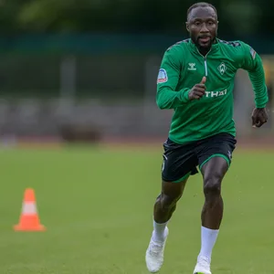 Naby Keita auf dem Spielfeld