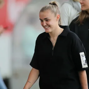 Georgia Stanway bei einem Testspiel