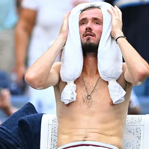 Daniil Medvedev bei den US Open