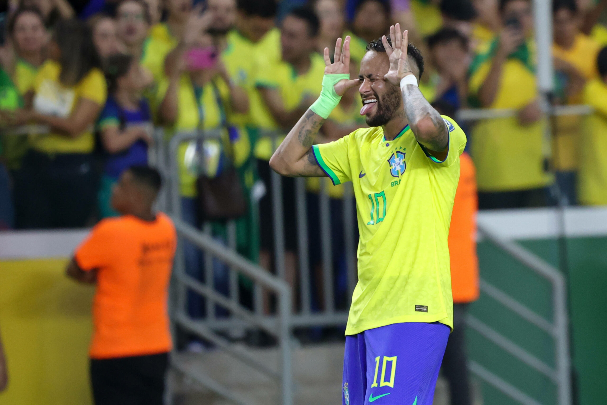 Neymar bejubelt ein Tor