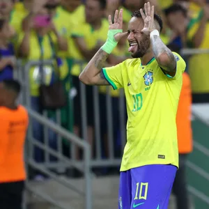 Neymar bejubelt ein Tor