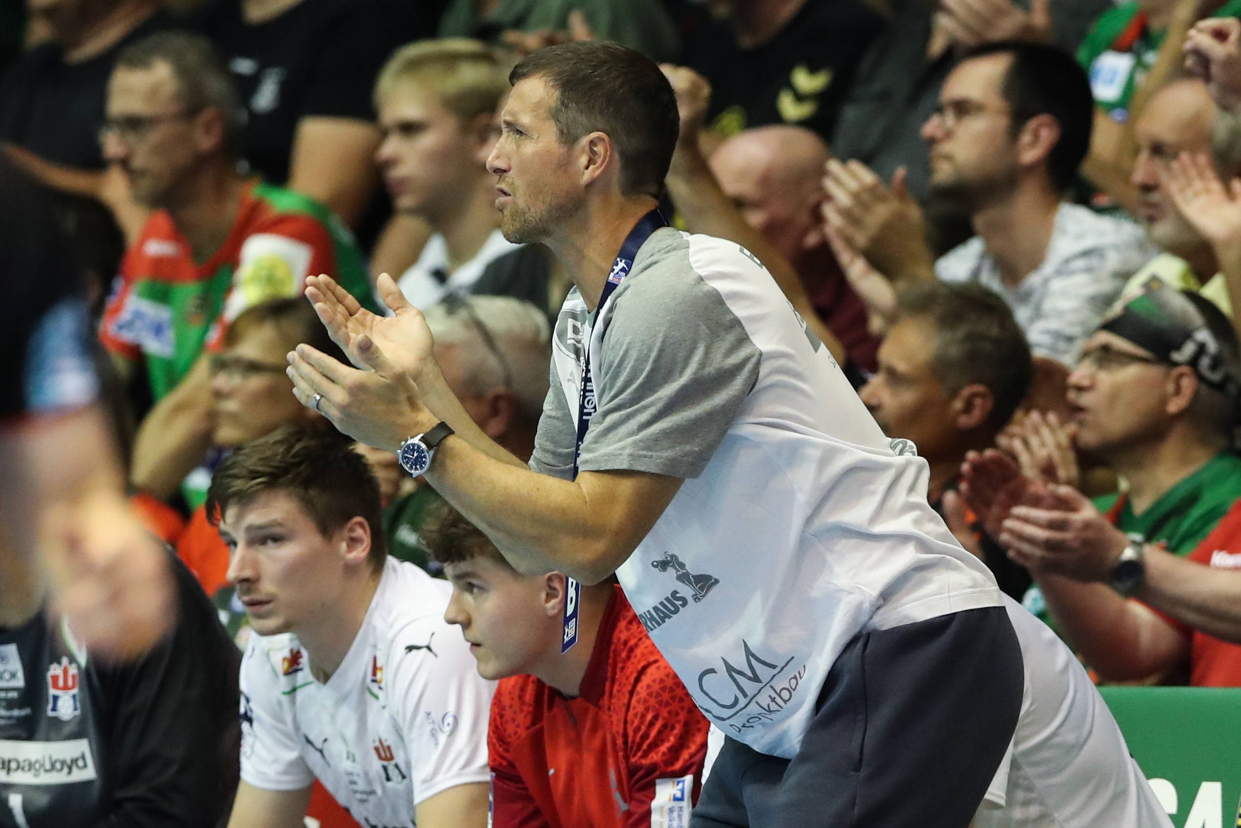 Trainer Torsten Jansen am Spielfeldrand