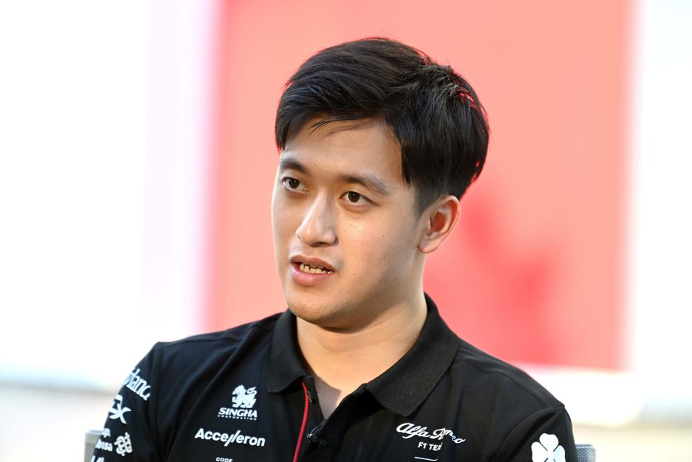 Zhou Guanyu, Formel-1-Pilot bei Alfa Romeo