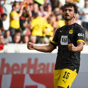 Mats Hummels bejubelt sein Tor