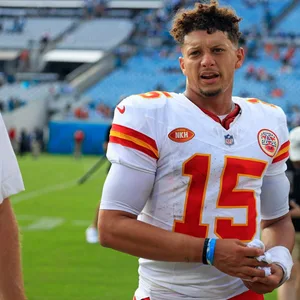 Patrick Mahomes auf dem Football-Feld