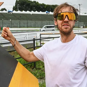 Sebastian Vettel stellte in Suzuka sein Biodiversitäts-Projekt vor.