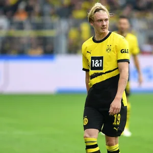 Julian Brandt auf dem Fußballfeld