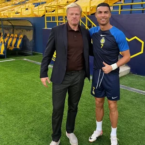Oliver Kahn traf in Saudi-Arabien unter anderem auch Cristiano Ronaldo.