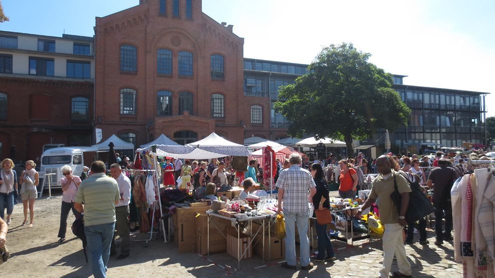 Vor dem Museum der Arbeit gibt es am Samstag mal wieder Kulturflohmarkt.