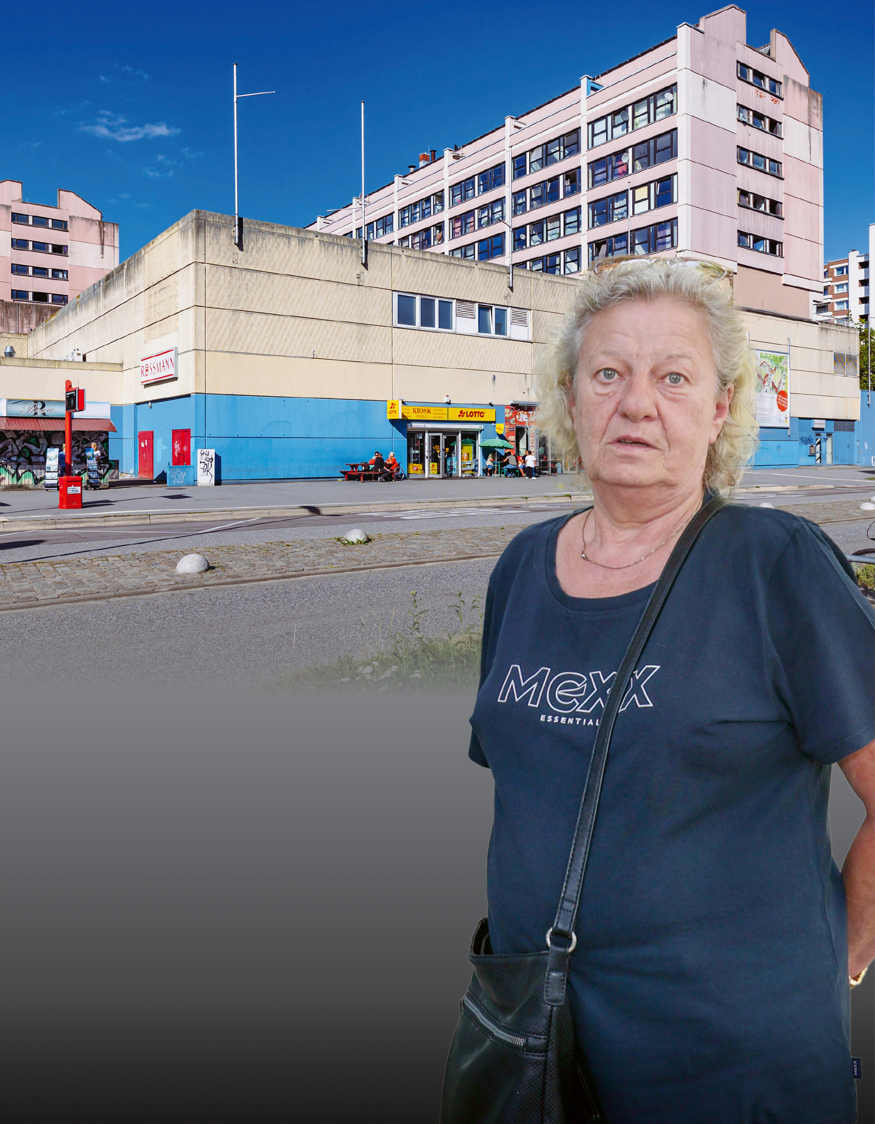 Jutta Asmussen (71) wohnt am Schreyerring 8 und hat die Schnauze voll davon.