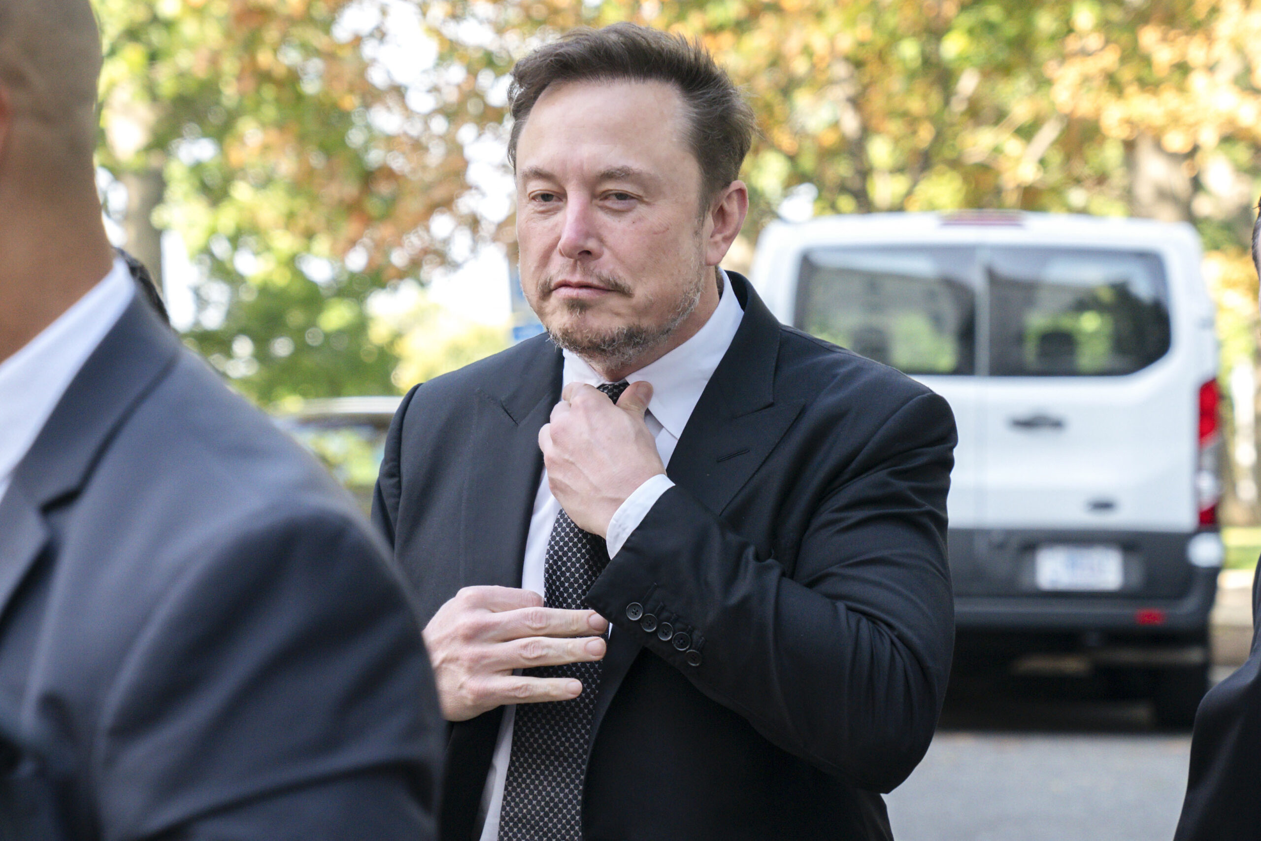 Elon Musk, CEO von X (ehemals Twitter), am 13. September 2023 in Washington.