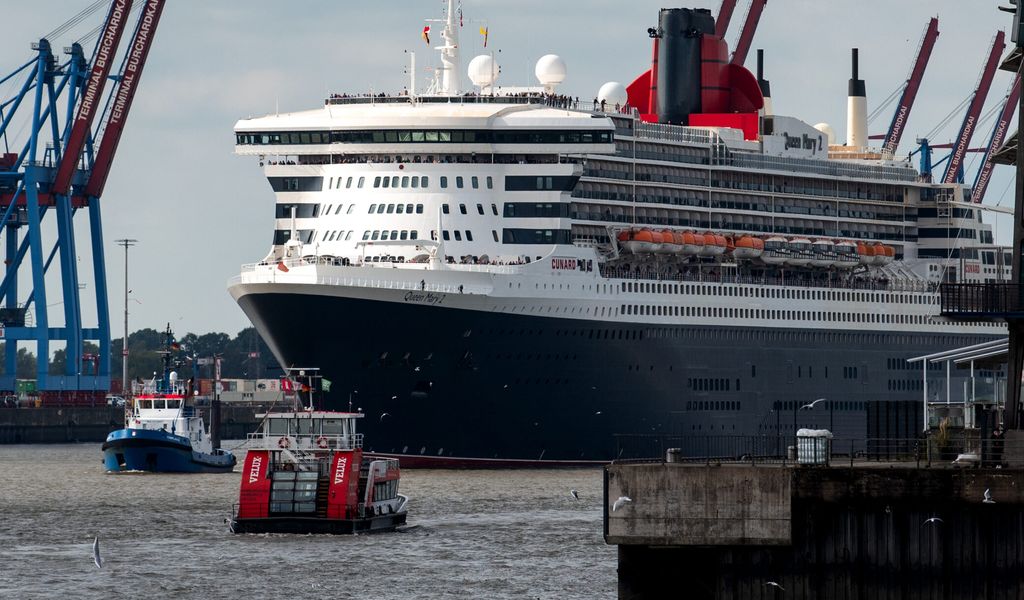 Queen Mary 2 zu Gast in Hamburg: Darum war sie so verspätet