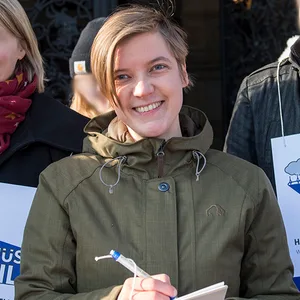 Wiebke Hansen war Kampagnenleiterin bei der Volksinitiative zum Rückkauf der Energienetze in Hamburg