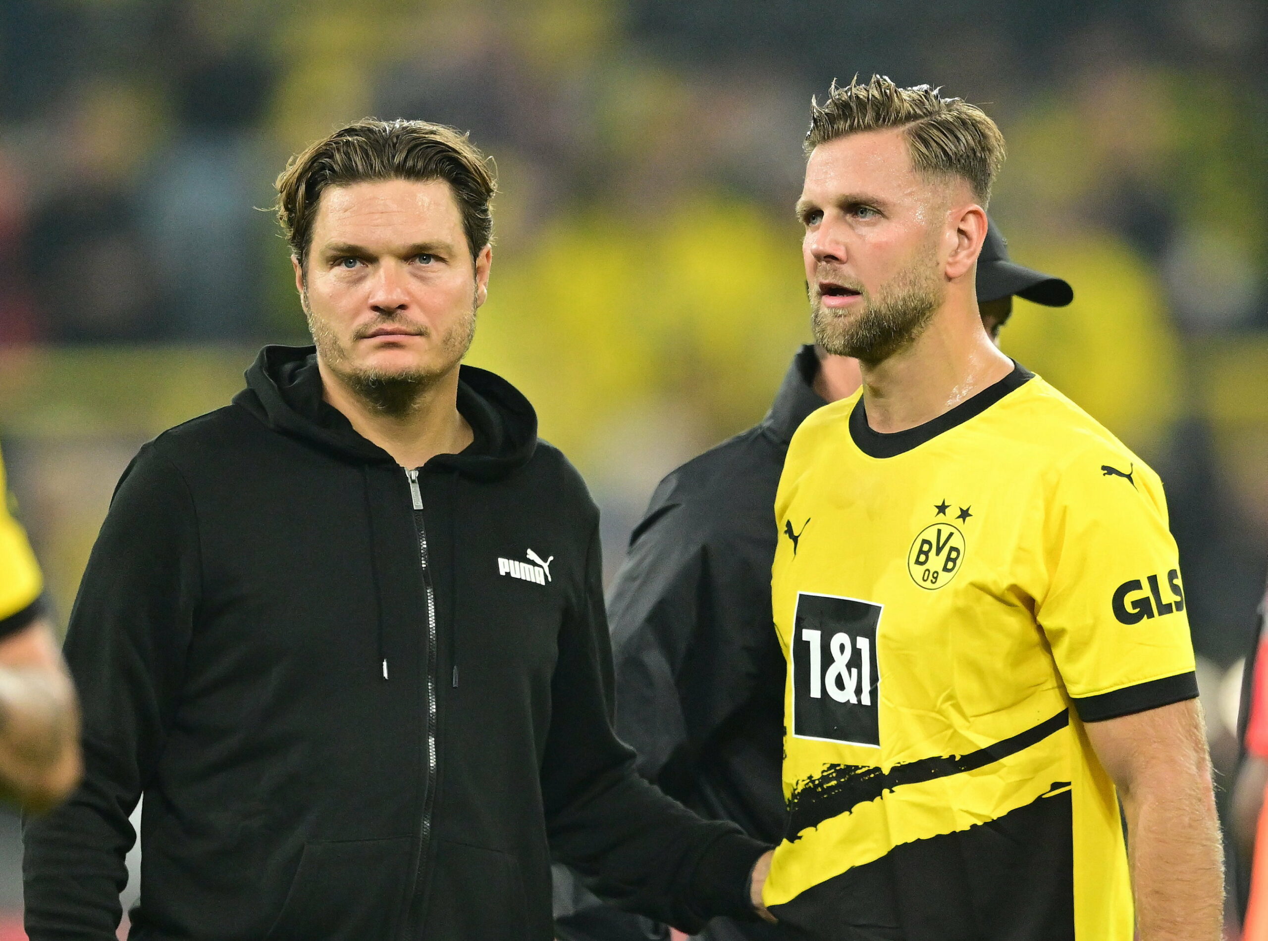 Dortmund-Trainer Edin Terzic wechselte Niclas Füllkrug in der 78. Minute ein