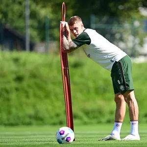 Eric Smith im Training beim FC St. Pauli