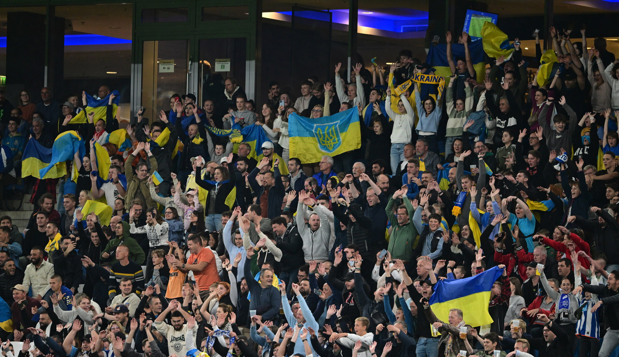 Donezk-Fans in Hamburg