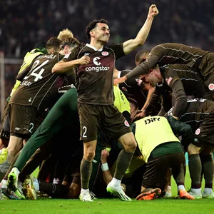 St. Pauli-Jubel gegen Hertha BSC