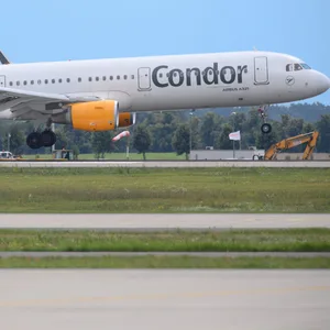 Eine Condor-Maschine musste landen. (Symbolbild)
