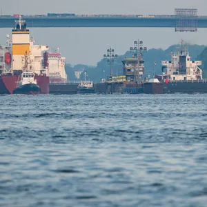 Kiel Schleusentor Nord-Ostsee-Kanal