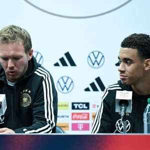 Julian Nagelsmann und Jamal Musiala