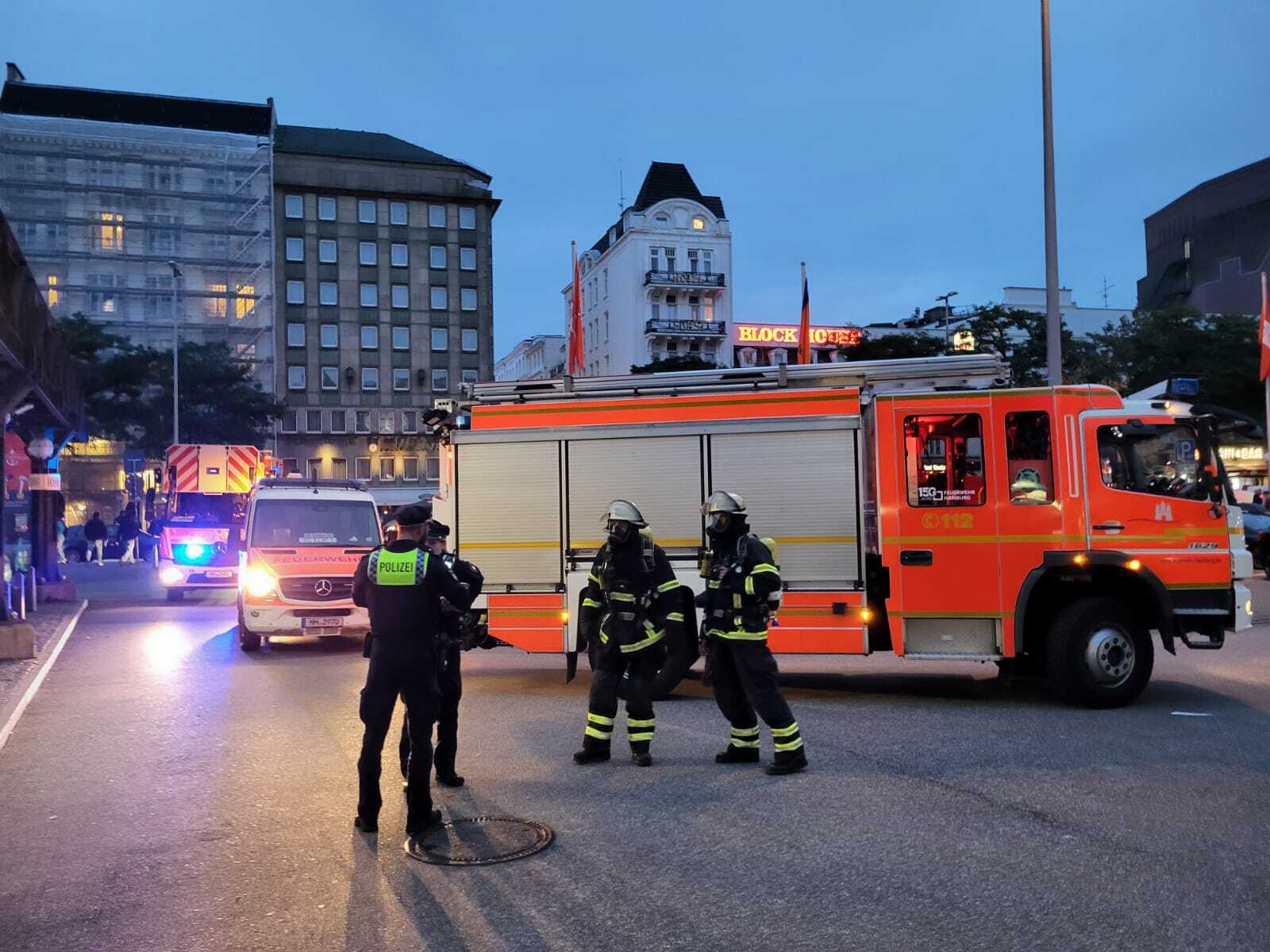 Hamburg Hauptbahnhof Evakuierung