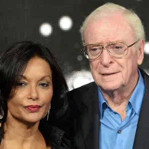 Sir Michael Caine und seine Ehefrau Shakira