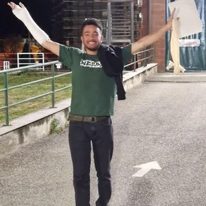 Werder-Bremen-Fan Hersh Goldberg-Polin