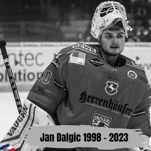 Jan Dalgic auf dem Eis