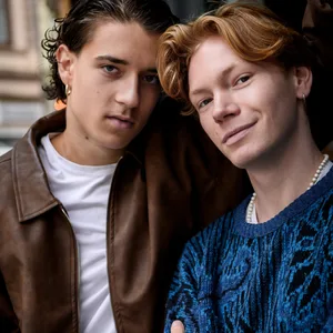Marven Gabriel Suarez Brinkert und Filip Schnack