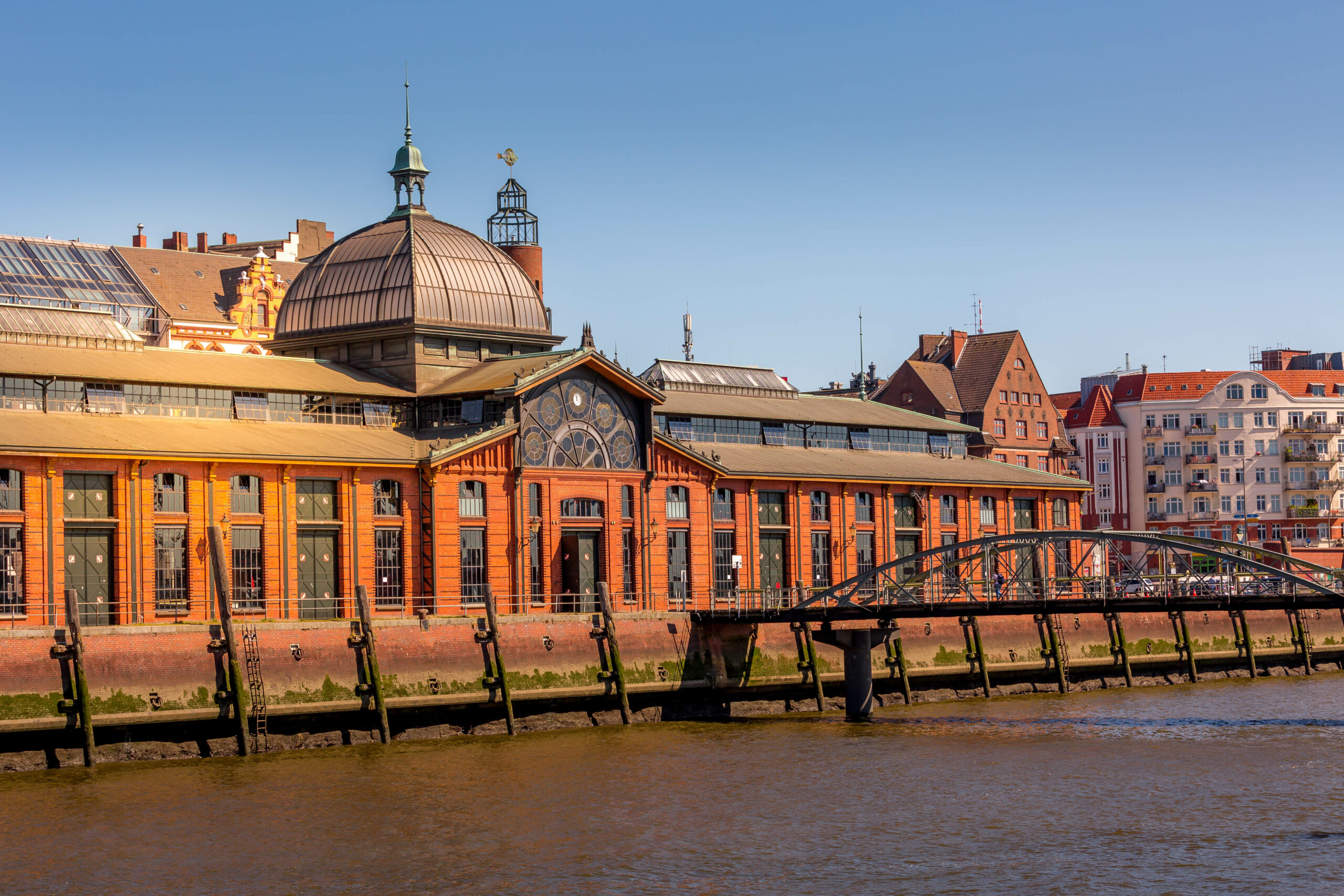 Die Fischauktionshalle in Hamburg