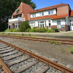 Der heute stillgelegte Bahnhof Bergedorf-Süd – dort könnten nach einer Reaktivierung wieder Züge halten.