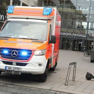 Beißende Gerüche – Rettungseinsatz an Europa-Passage