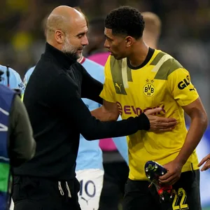 Pep Guardiola und Jude Bellingham