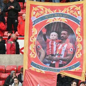 Ein Banner der Sunderland-Fans in Errinerung an Bradley Lowery.