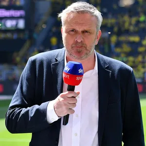 Sky-Experte Hamann beim BVB-Spiel in Dortmund