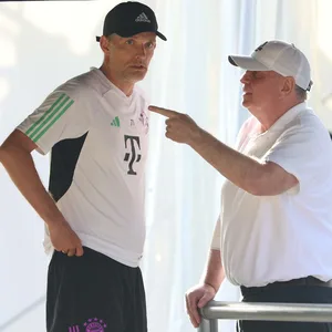 Thomas Tuchel und Uli Hoeneß, FC Bayern München