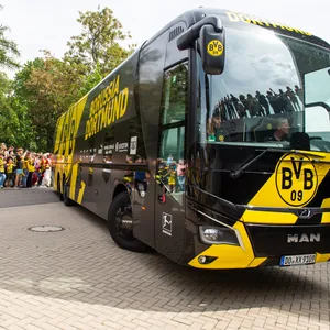 BVB-Mannschaftsbus