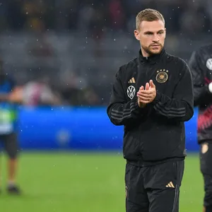 Joshua Kimmich im Trainingsanzug der deutschen Nationalmannschaft