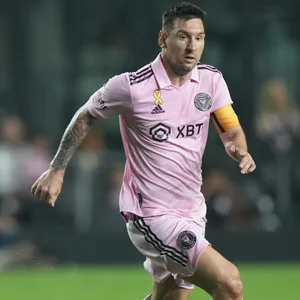 Lionel Messi auf dem Spielfeld