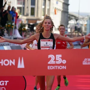Marathonläuferin Esther Jacobitz