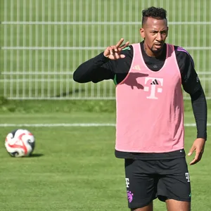 Jérome Boateng trainiert beim FC Bayern
