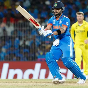 Indien gegen Australien bei der Kricket WM