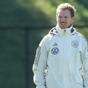 Julian Nagelsmann beim Training