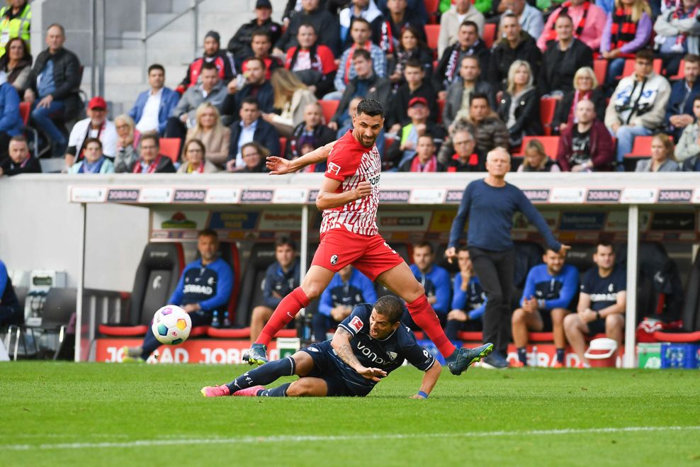 Vincenzo Grifo gegen Cristian Gamboa