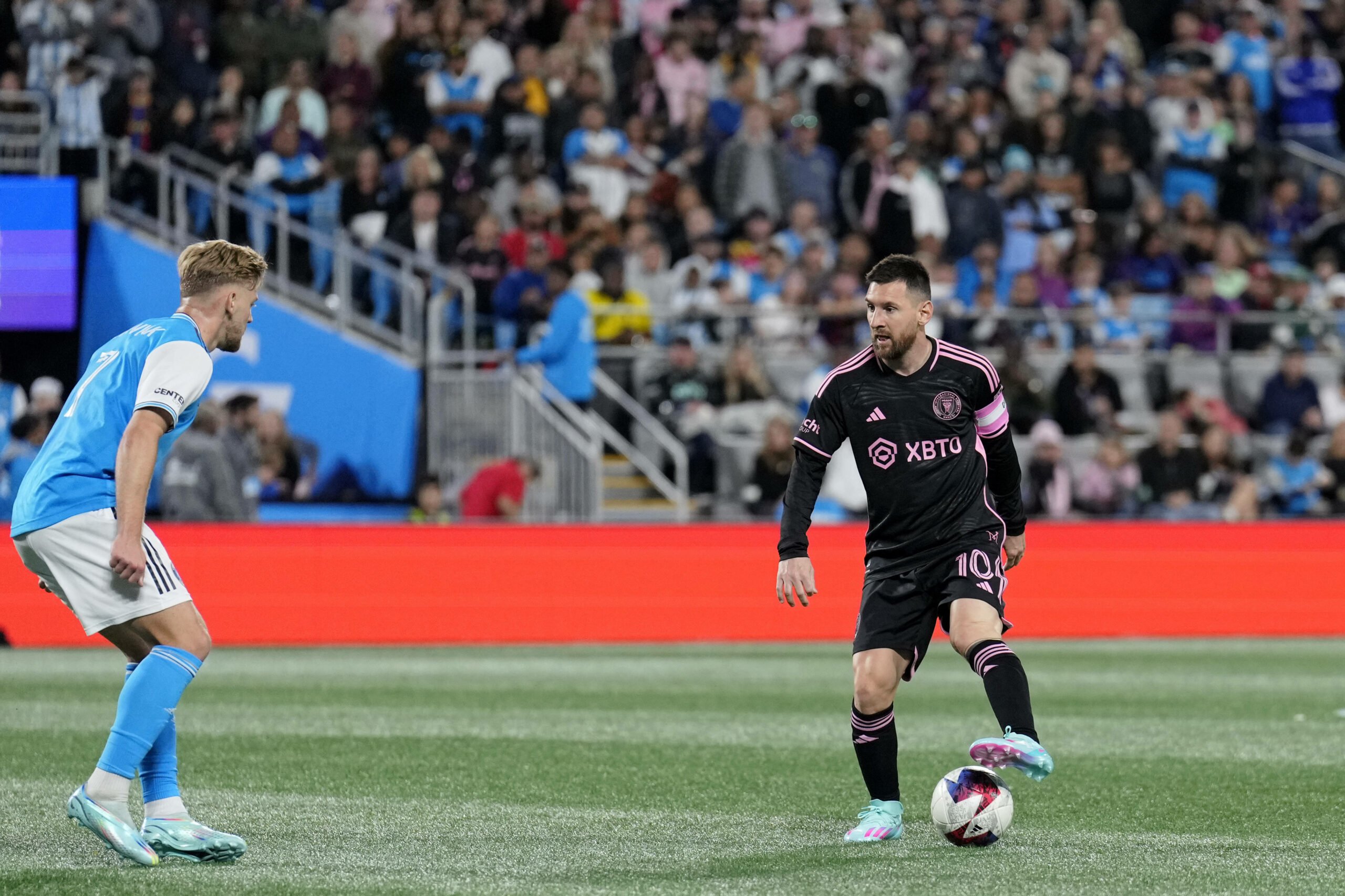 Lionel Messi beim MLS-Spiel zwischen Inter Miami und Charlotte FC