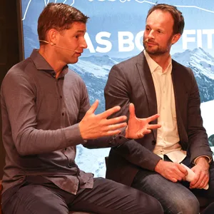 Benjamin Raich und Florian Rudig im Gespräch